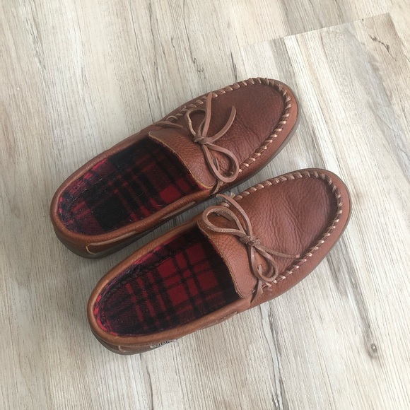 Women's Classic Brown Genuine Leather Loafers - Picture 2 of 9